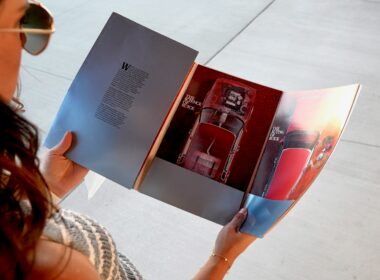 a person holding a book